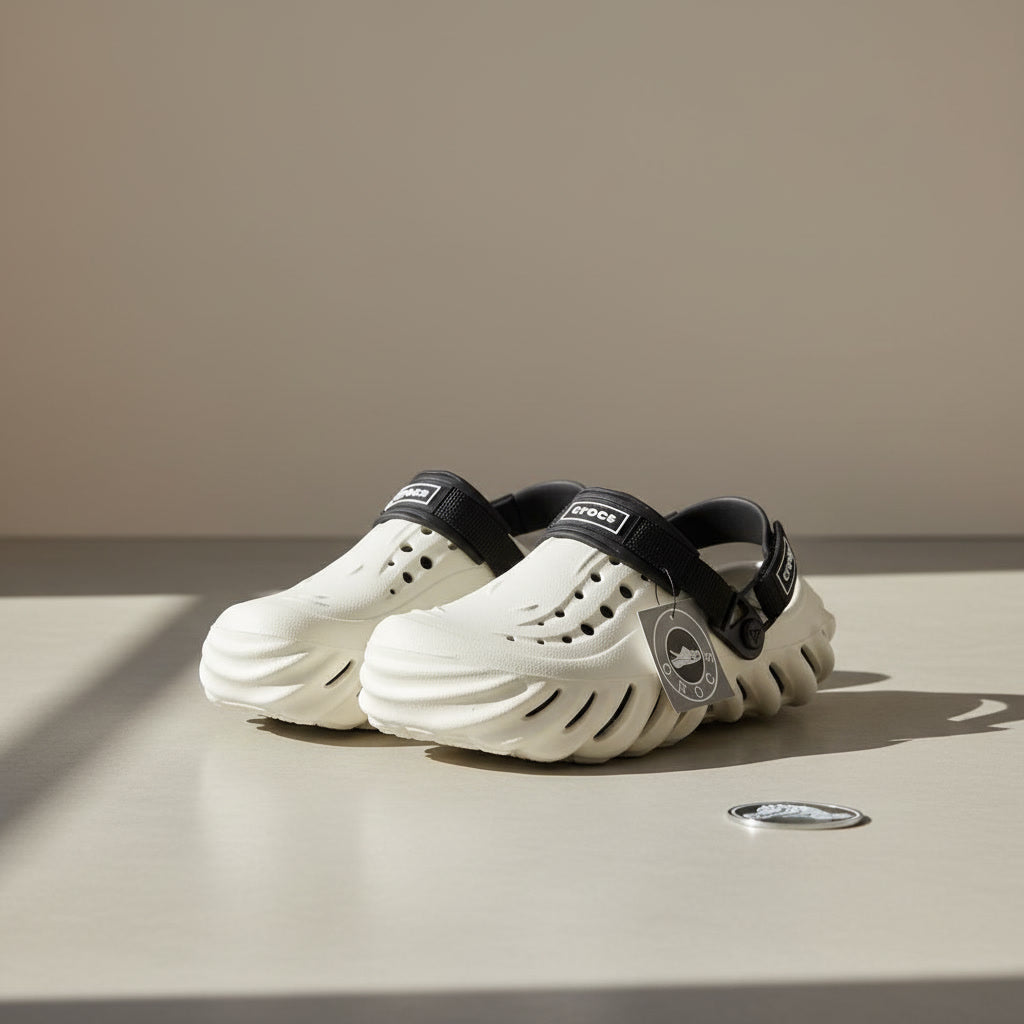 CROCS ECHO CLOG REF 01 WHITE /BLACK