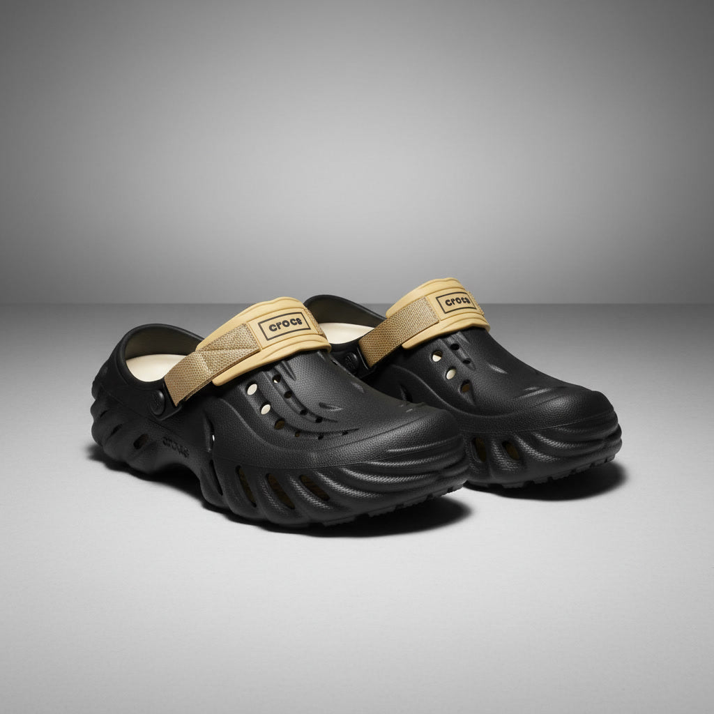 CROCS BLACK BEIGE REF /05